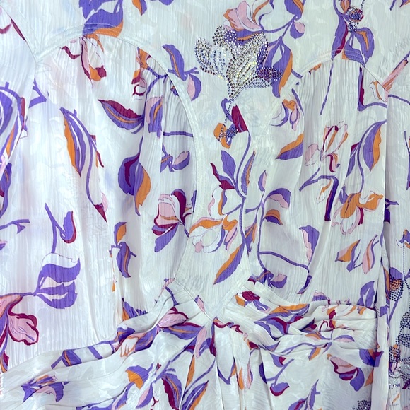 🆕ZADIG & VOLITARIE RIVAGE FLORAL DRESS - Picture 7 of 12